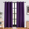 NICETOWN Blackout Window Curtains 80 inch Long, 2 Panels, 34 inch, Royal Purple by NICETOWN