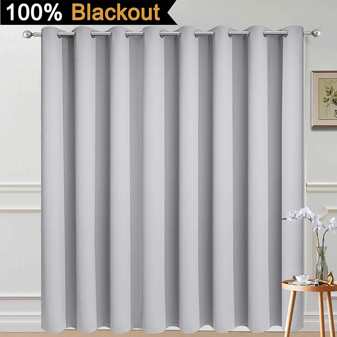 Yakamok Extra Wide 100% Blackout Curtains - Image 2
