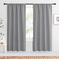 NICETOWN Silver Grey Blackout Curtains by NICETOWN