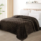 Exclusivo Mezcla Twin Size Flannel Fleece Blanket, Super Soft and Warm - Image 2