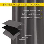 NICETOWN Blackout 72 inch Curtains - Image 3