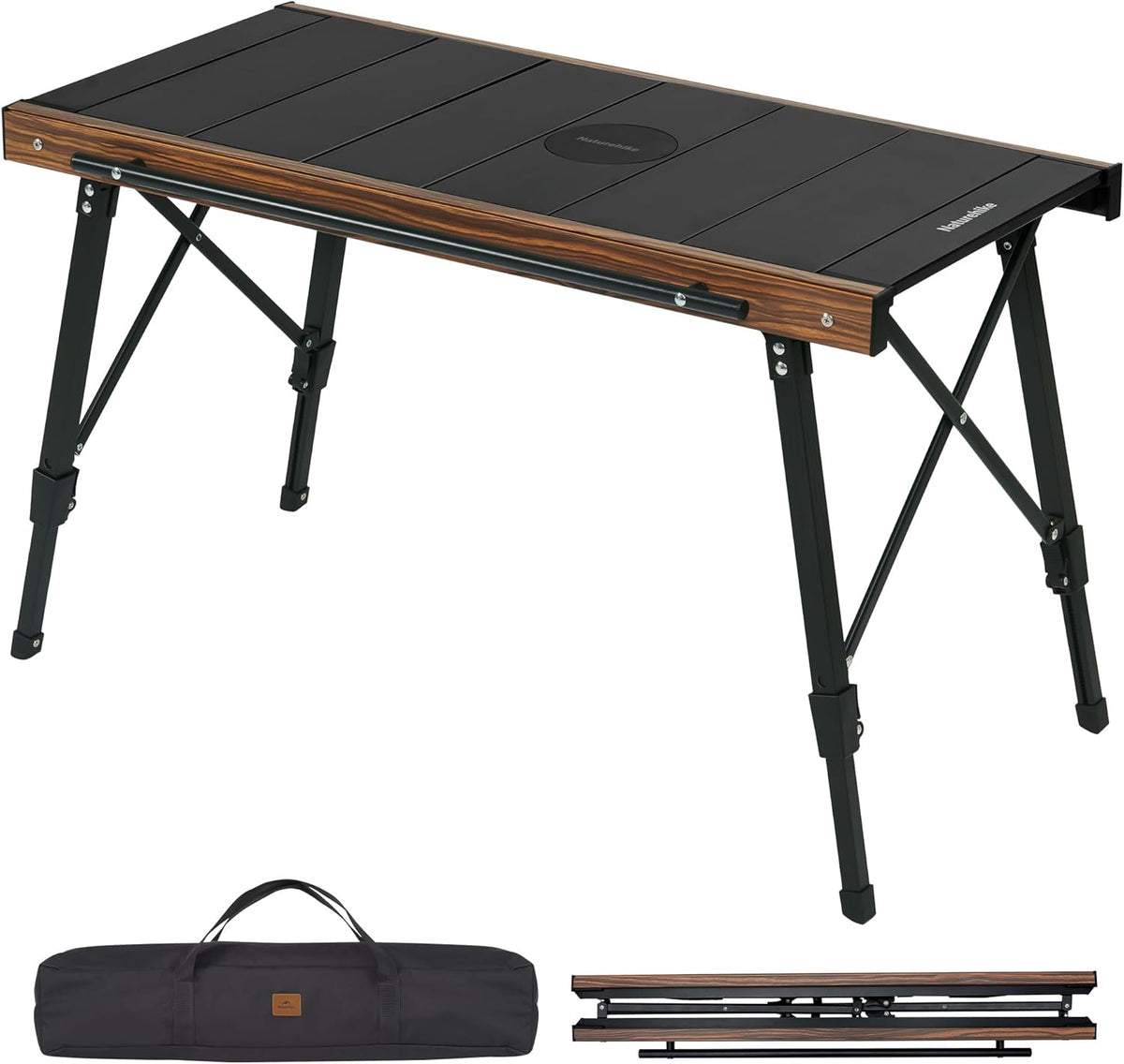 Naturehike IGT Camping Table, Height Adjustable, Expandable Cooking Area