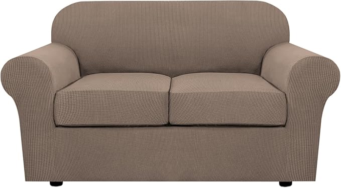 H.VERSAILTEX 3 Piece Stretch Sofa Covers by HVERSAILTEX