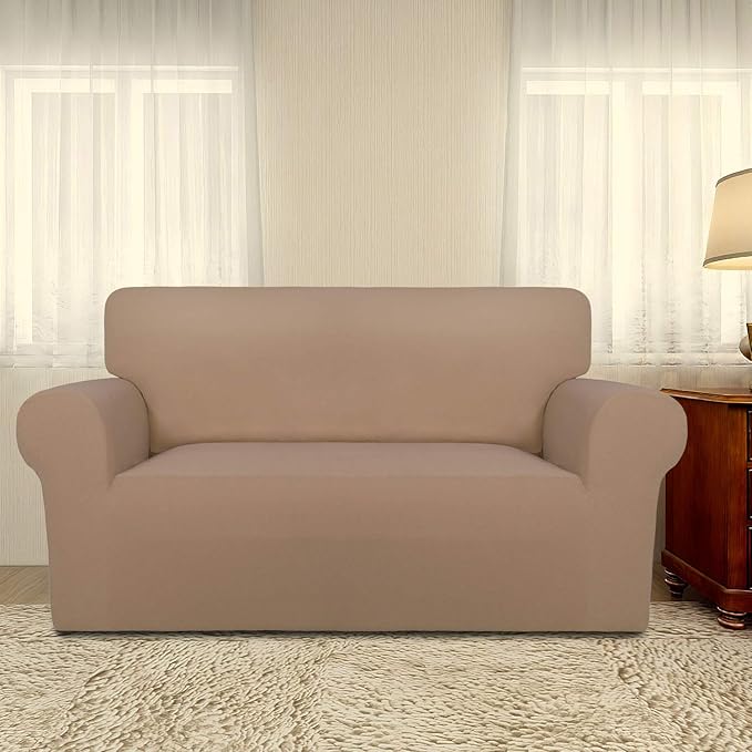 PureFit Super Stretch Sofa Slipcover – Spandex Non Slip Soft Couch Sofa Cover - Image 2