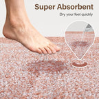 60x24 Long Bathroom Rugs Washable Non Slip, Soft Absorbent Quick Dry Mats - Image 7