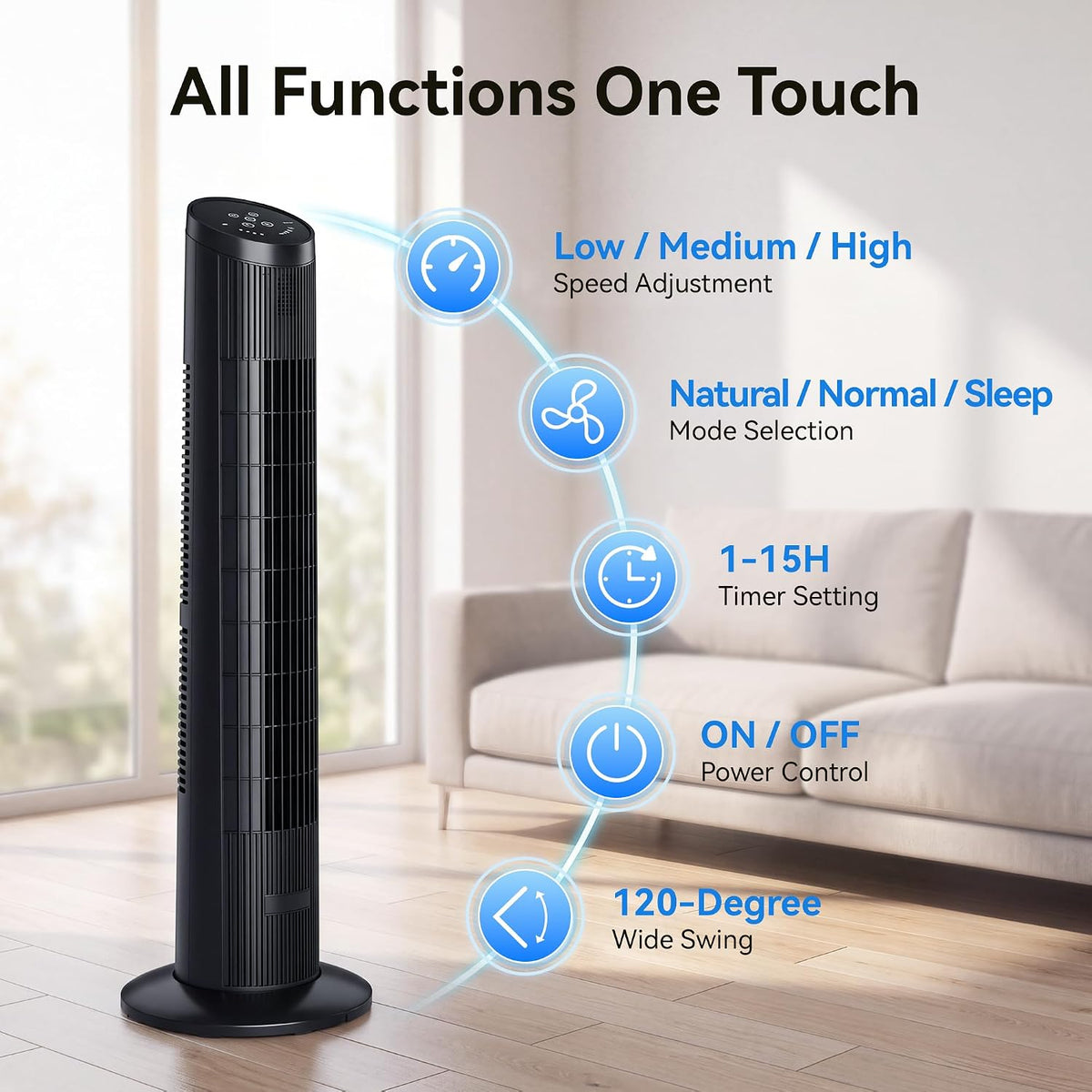 Uthfy Tower Fan