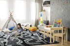 TWINNIS Super Soft Shaggy Rugs Fluffy Carpets, 4x5.9 Feet, Indoor Modern Plush - Image 4