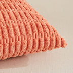 Fancy Homi 4 Packs Boho Coral Decorative Throw Pillow Covers 24x24 Inch - Image 4