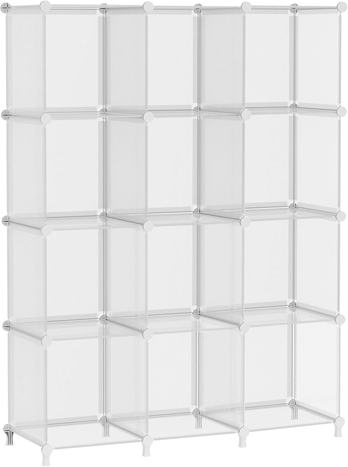 AWTATOS 12 Cube Storage Organizer, Closet Organizers Storage Shelves, Pink