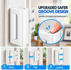 Home Security Door Locks for Front Door Reinforcement Lock Child Safety