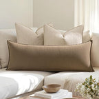 MIULEE Decorative Long Lumbar Throw Pillow Cover - Image 3