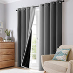 SimpleHome Blackout Curtains Ombre - Image 6