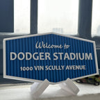 Dodger Stadium Sign for Baseball Fan, 3D Decorative Collectible Accessory