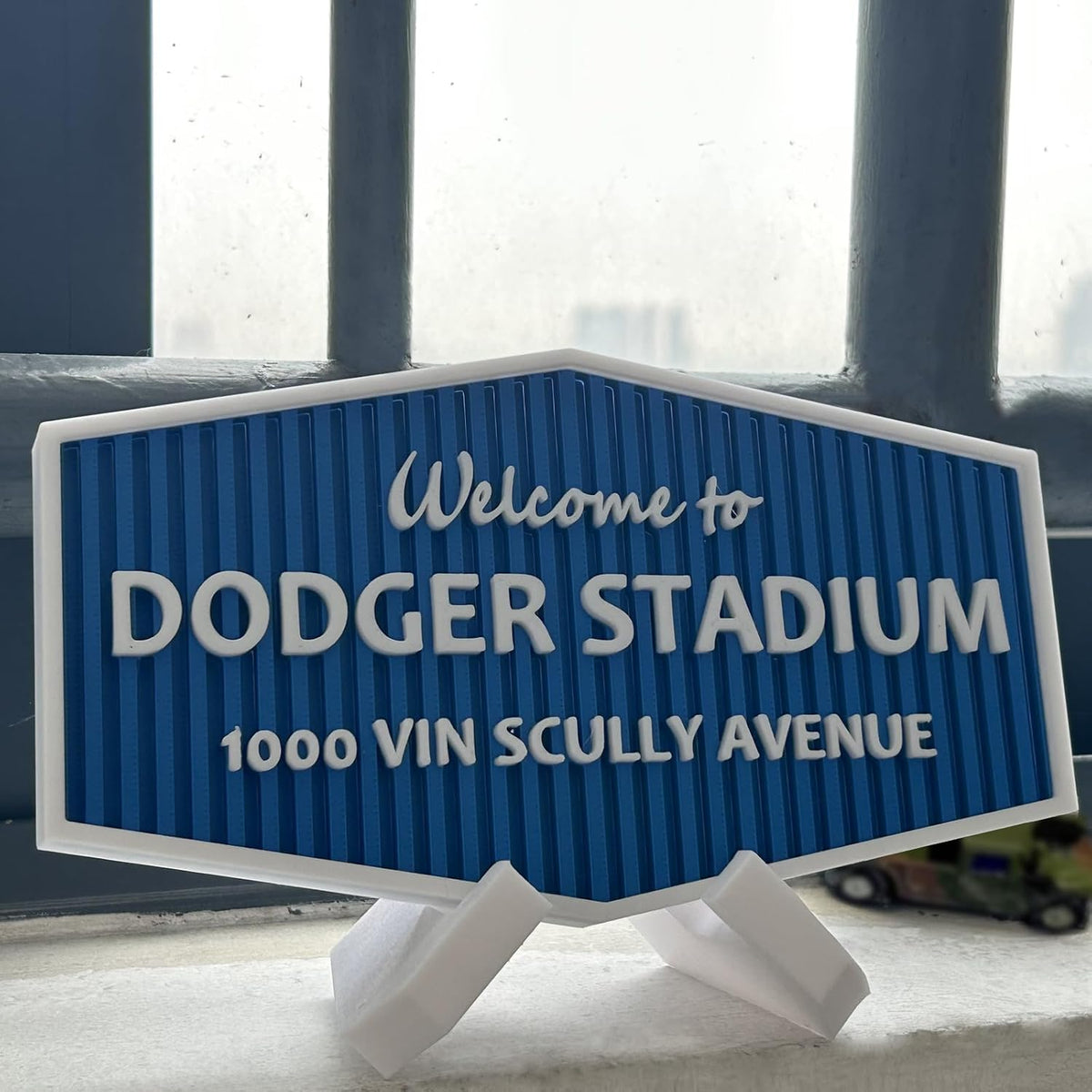 Dodger Stadium Sign for Baseball Fan, 3D Decorative Collectible Accessory