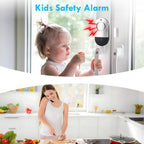 Door Window Alarm, 120DB Window Alarms for Home Security, Door Chime for Store Home
