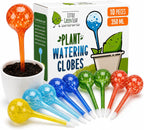 Plant Watering Globes 10 Pack– Self Watering Bulbs, Indoor & Outdoor Plants