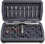 42 in 1 Magnetic Ratchet Screwdriver Set, DIY Ratchet Screwdriver Set with Precision Bits, Ideal for Home Repairs, DIY Projects, and Electronics, Ergonomic Rotatable Ratchet Handle and Storage Case