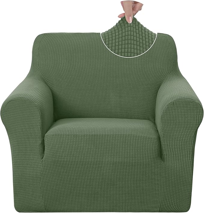 U-NICE HOME Stretch Recliner Chair Cover, Pet Friendly Armchair Slipcover by U-NICEHOME