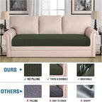 H.VERSAILTEX Super Stretch Individual Seat Cushion Covers Sofa Covers Couch - Image 2