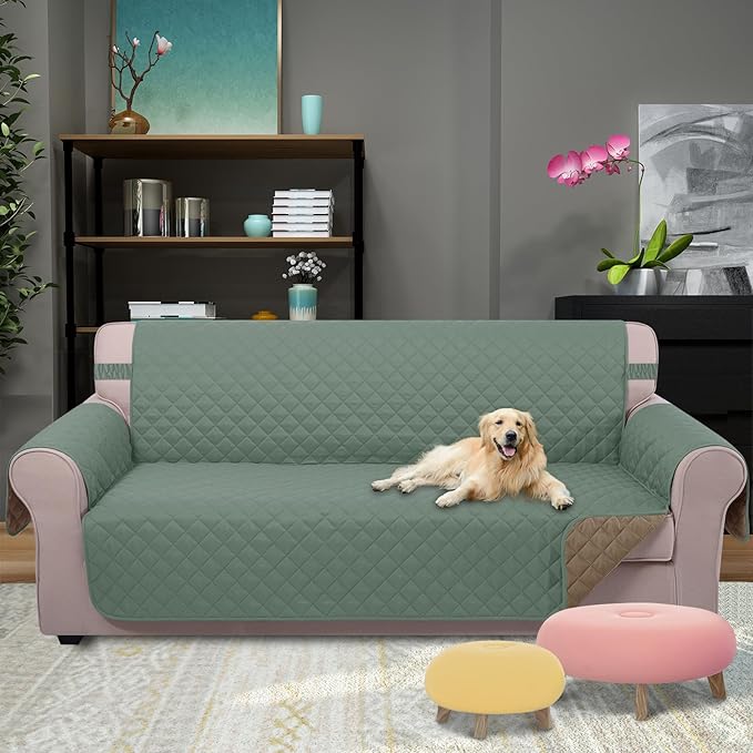 U-NICE HOME 4 Seater Sofa Cover 91 Inch Large Couch Covers - Image 2