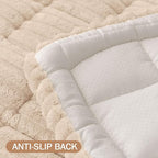 Smiry Couch Cover for Dogs Washable, Non Slip Fuzzy Pet Couch Covers for 3 - Image 10