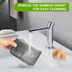 GFWARE Clear Acrylic Toothbrush Holder, 5 Slots Bathroom Storage Organizer