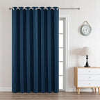 Joydeco Blackout Curtains 95 Inches Long 1 Panel, Thermal Insulated Long by JOYDECO