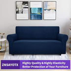 ZNSAYOTX Super Stretch Couch Cover Universal Sofa Covers - Image 5