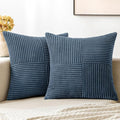 MIULEE Blue Decorative Throw Pillow Covers 16x16 Inch by MIULEE