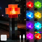 Light-Up Wall Torch Lamp Rechargeable Handheld & Wall-Mountable Decor Light