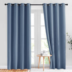 NICETOWN Stone Blue Blackout Curtains by NICETOWN
