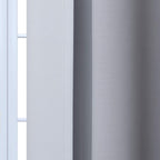 Yakamok Light Blocking Ombre Curtains, Room Darkening Grommet Window Drapes - Image 7