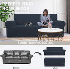 Easy-Going Stretch Oversized Loveseat Slipcover 1-Piece Sofa Cover Furniture - Image 4