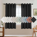 H.VERSAILTEX Living Room Linen Curtains Home Decorative Nickel Grommet Curtains by HVERSAILTEX