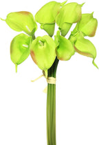 Vickerman 14'' Artificial Orange Calla Lily Bundle