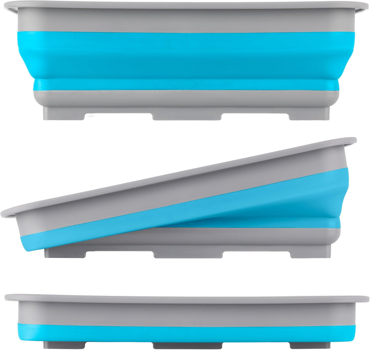 Wakeman Collapsible Bucket for Cleaning Supplies, Blue, 7.27L