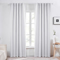 Deconovo Back Tab and Rod Pocket Blackout Curtains by Deconovo