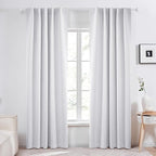 Deconovo Back Tab and Rod Pocket Blackout Curtains by Deconovo