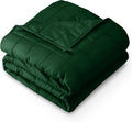Bare Home Cotton Weighted Blanket (Forest Green, 40"x60" 7lbs)