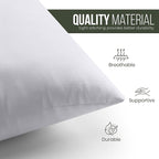 Utopia Bedding Throw Pillows – 26 x 26 Inches Down Alternative Pillows - Image 8