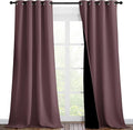 NICETOWN Thermal Insulated 100% Blackout Curtains, Noise Reducing Performance by NICETOWN
