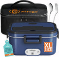 Nifogo Electric Lunch Box for Adults Men 100W 1.8L, 12V/24V/110V