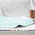Exclusivo Mezcla Plush Fuzzy Fleece Throw Blanket Extra Large, Super Soft - Image 6