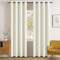 MIULEE Blackout Room Darkening Curtains Thermal Insulated Drapes Solid Window by MIULEE