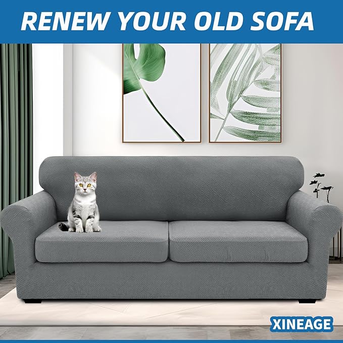 XINEAGE 2026 New 3 Pieces Couch Covers - Image 3