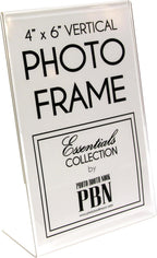 4x6 Acrylic Picture Frames - Clear Vertical, 6 Pack