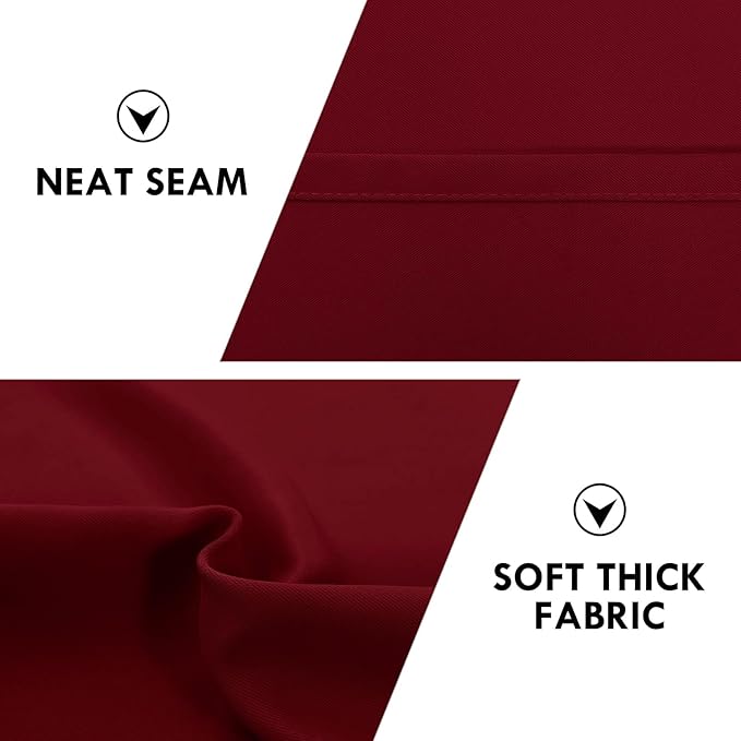 DWCN Blackout Curtains for Living Room Thermal Insulated, Energy Saving & Noise - Image 6