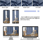 Simplebrand Ava Denim Blackout Curtains - Image 9