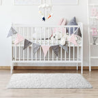 Ophanie White Rugs for Bedroom Fluffy, Girls Kids Baby Shaggy Shag Fuzzy Soft - Image 6