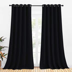 NICETOWN Blackout Draperies Window Curtain Panels, Autumn/Winter Thermal by NICETOWN